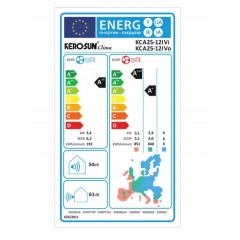 Kerosun KCA25-12IVI/KCA25-12IVO Κλιματιστικό Inverter A++/A+++ με Ιονιστή και Wi-Fi Kerosun KCA25-12IVI/KCA25-12IVO Κλιματιστικό Inverter A++/A+++ με Ιονιστή και Wi-Fi